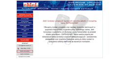 Desktop Screenshot of emel-alarmy.pl